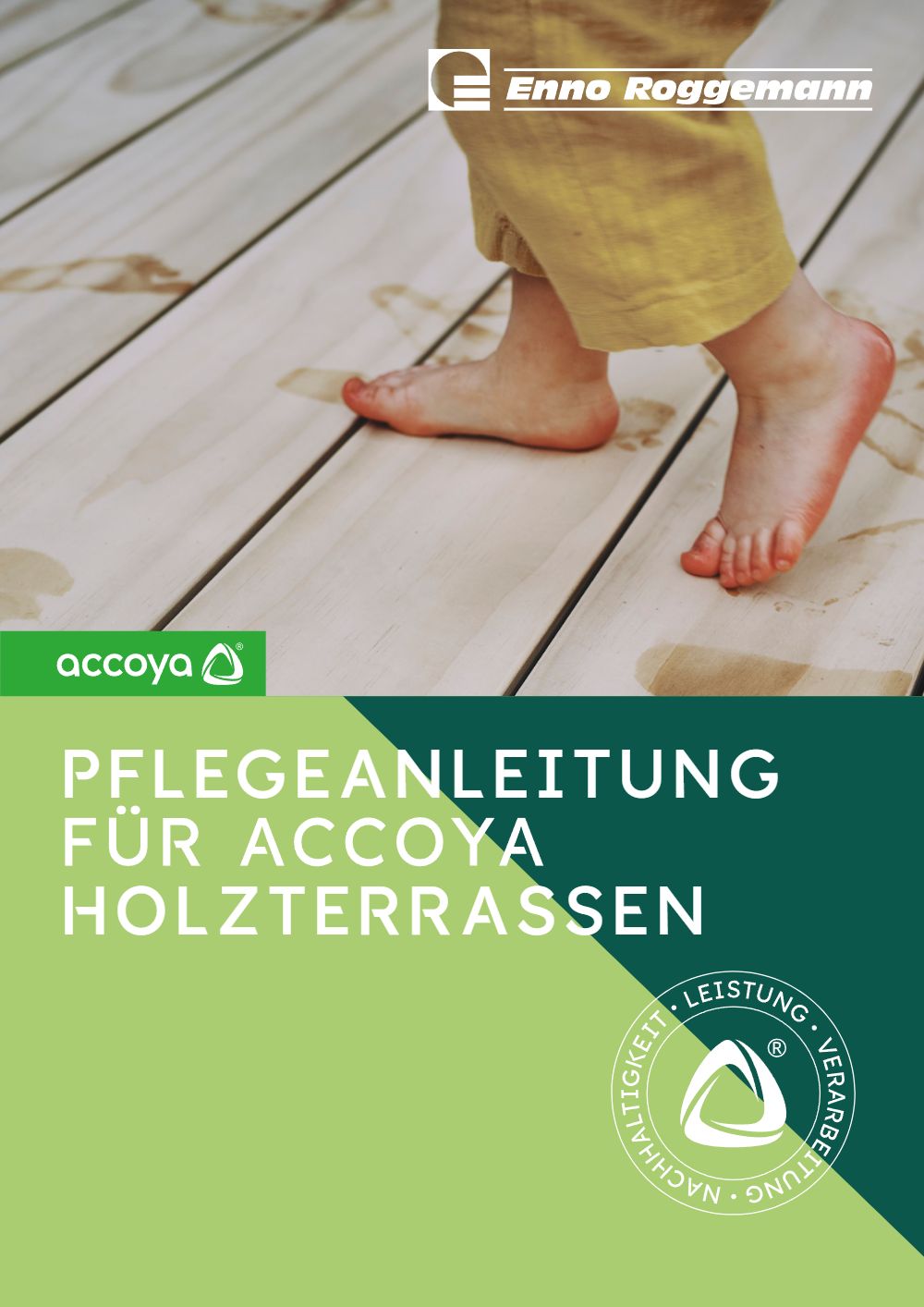Accoya-Pflegeanleitung
